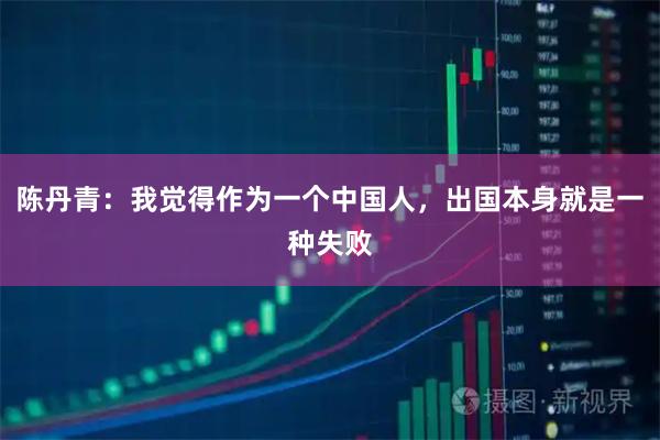 陈丹青：我觉得作为一个中国人，出国本身就是一种失败